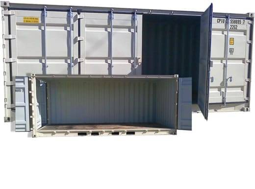 20 foot side open