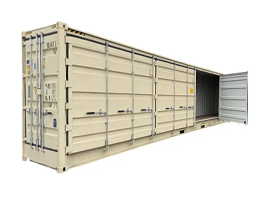 40 foot full side open